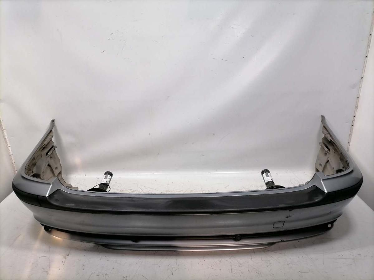 BMW 3er E46 Bj.2004 original Sto&szlig;stange Stossf&auml;nger hinten Kombi Facelift Silbergrau A08